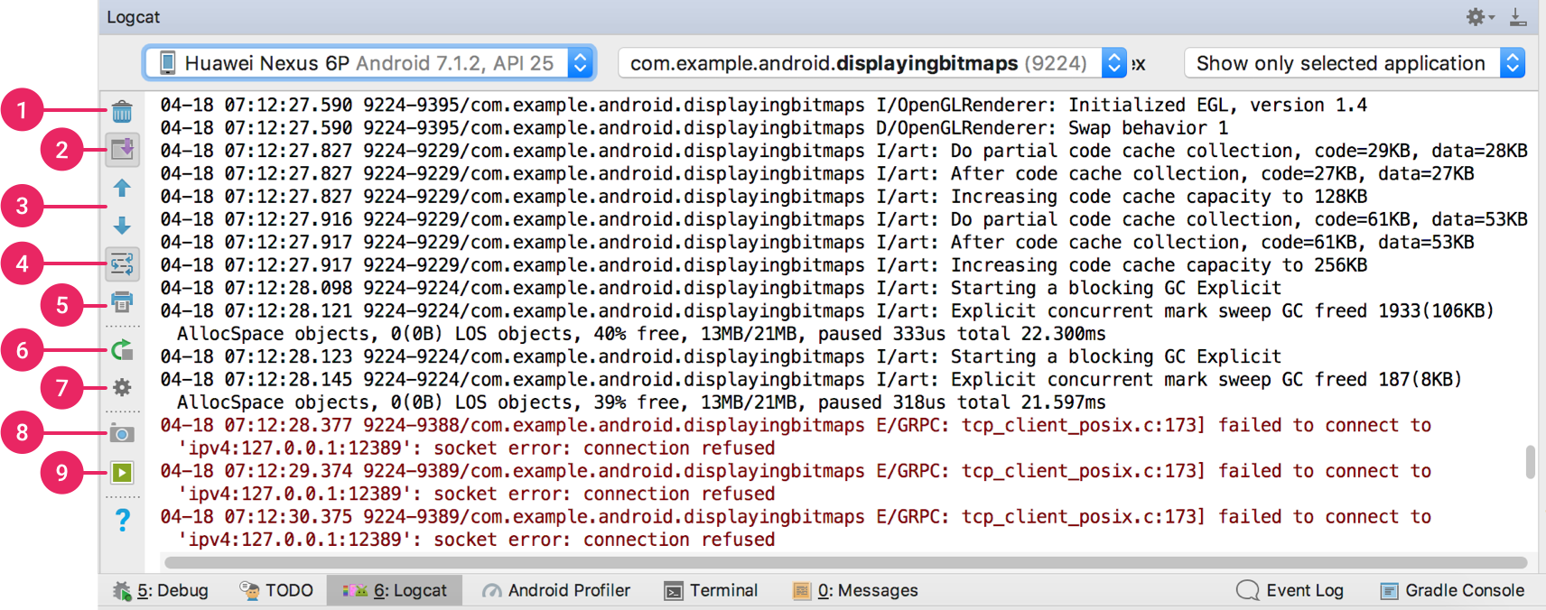 Socket error 0. Логирование Android Studio. Logcat. Logcat Android. Уровни логирования Android Studio.